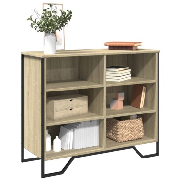 vidaXL Ντουλάπι Sonoma Δρυς 91x35,5x74,5cm από Επεξεργασμένο Ξύλο 1 τεμ.