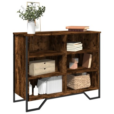 vidaXL Ντουλάπι Καπνιστή Δρυς 91x35,5x74,5cm Επεξεργασμένο Ξύλο 1 τεμ.