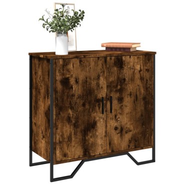 vidaXL Μπουφές Καπνιστή Δρυς 78x35,5x74,5cm από Επεξεργασμένο Ξύλο 1 τεμ.