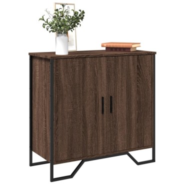 vidaXL Μπουφές Καφέ Δρυς 78x35,5x74,5cm από Επεξεργασμένο Ξύλο 1 τεμ.