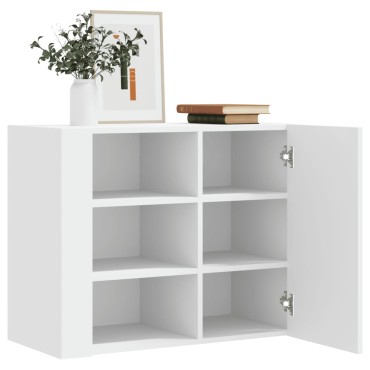 vidaXL Ντουλάπι Τοίχου Λευκό 75x35x60cm από Επεξεργασμένο Ξύλο 1 τεμ.