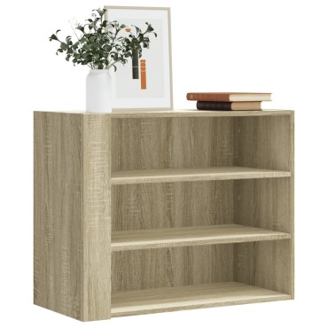 vidaXL Ντουλάπι Τοίχου Sonoma Δρυς 75x35x60cm Επεξεργασμένο Ξύλο 1 τεμ.