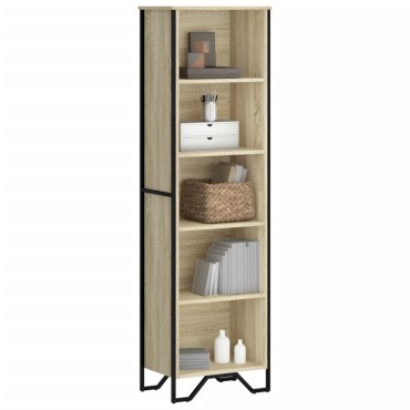 vidaXL Βιβλιοθήκη Sonoma Δρυς 50x31x169cm από Επεξεργασμένο Ξύλο 1 τεμ.