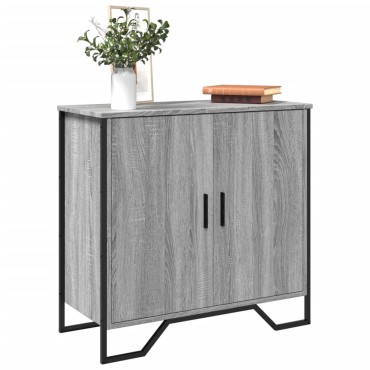 vidaXL Μπουφές Γκρι Sonoma 78x35,5x74,5cm από Επεξεργασμένο Ξύλο 1 τεμ.