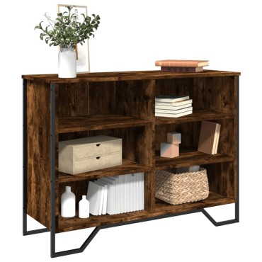 vidaXL Ντουλάπι Καπνιστή Δρυς 101x35,5x74,5cm από Επεξεργ. Ξύλο 1 τεμ.