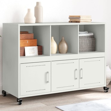 vidaXL Ντουλάπι Ροζ 100,5x39x72cm από Χάλυβα 1 τεμ.