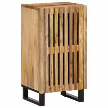 vidaXL Ντουλάπι 40x34x75cm από Μασίφ Ακατέργαστο Ξύλο Μάνγκο 1 τεμ.