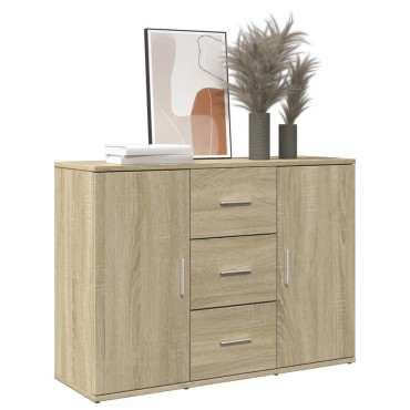 vidaXL Ντουλάπι Sonoma Δρυς 90,5x29,5x65cm από Επεξεργασμένο Ξύλο 1 τεμ.
