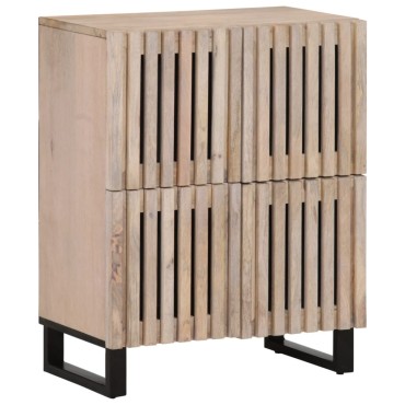 vidaXL Ντουλάπι 60x34x75cm από Μασίφ Ξύλο Μάνγκο 1 τεμ.