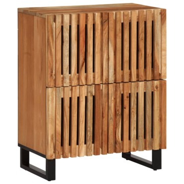 vidaXL Ντουλάπι 60x34x75cm από Μασίφ Ξύλο Ακακίας 1 τεμ.