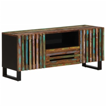 vidaXL Έπιπλο Τηλεόρασης 100x34x46cm από Μασίφ Ξύλο Ακακίας 1 τεμ.