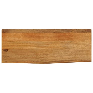 vidaXL Επιφάνεια Τραπεζιού 70x30x3,8cm Live Edge Μασίφ Ξύλο Μάνγκο 1 τεμ.