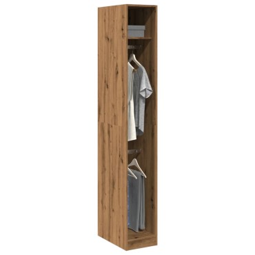 vidaXL Ντουλάπα Αρτισιανή Δρυς 30x50x200cm από Επεξεργασμένο Ξύλο 1 τεμ.