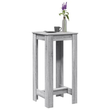 vidaXL Τραπέζι Κονσόλα Γκρι Sonoma 51x50x103,5cm από Επεξεργ. Ξύλο 1 τεμ.