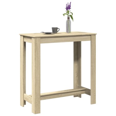 vidaXL Τραπέζι Μπαρ Sonoma Δρυς 102x50x103,5cm Επεξεργ. Ξύλο 1 τεμ.