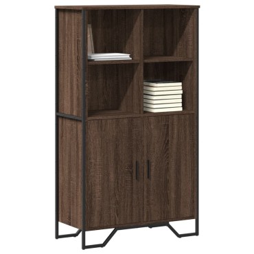 vidaXL Ντουλάπι Καφέ Δρυς 79,5x35,5x137,5cm Επεξεργασμένο Ξύλο 1 τεμ.