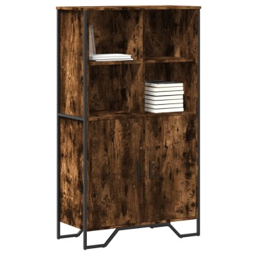 vidaXL Ντουλάπι Καπνιστή Δρυς 79,5x35,5x137,5cm Επεξεργασμένο Ξύλο 1 τεμ.