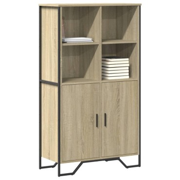 vidaXL Ντουλάπι Sonoma Δρυς 79,5x35,5x137,5cm Επεξεργασμένο Ξύλο 1 τεμ.