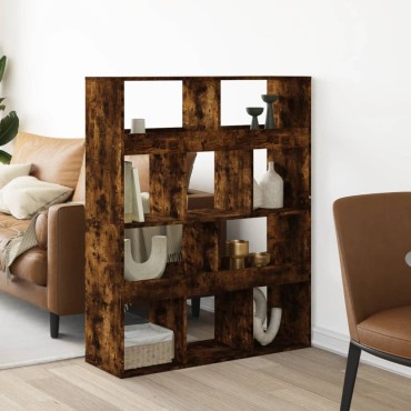 vidaXL Βιβλιοθήκη/Διαχωριστικό Χώρου Δρυς 100x33x125,5cm Επεξ. Ξύλο 1 τεμ.