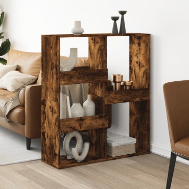 vidaXL Βιβλιοθήκη/Διαχωριστικό Χώρου Δρυς 100x33x115cm Επεξ. Ξύλο 1 τεμ.
