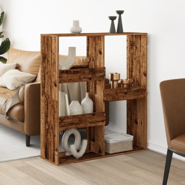 vidaXL Βιβλιοθήκη/Διαχωριστικό Χώρου 100x33x115cm Επεξ. Ξύλο 1 τεμ.