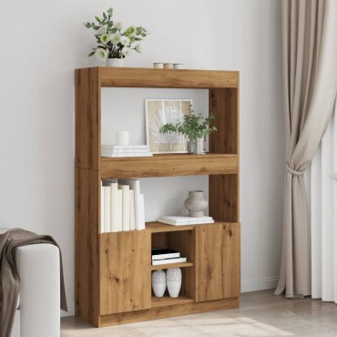 vidaXL Ντουλάπι Αρτισιανή Δρυς 92x33x140cm από Επεξεργασμένο Ξύλο 1 τεμ.