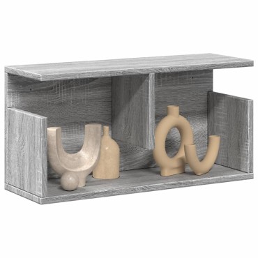 vidaXL Ντουλάπι Τοίχου Γκρι Sonoma 60x20x30cm από Επεξεργασμένο Ξύλο 1 τεμ.