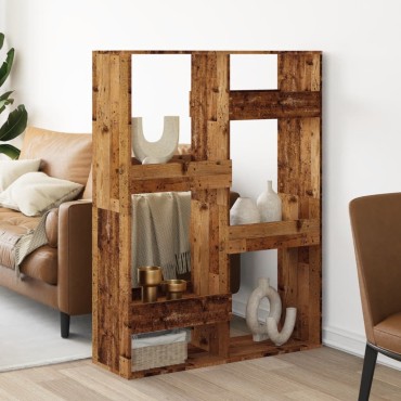 vidaXL Βιβλιοθήκη/Διαχωριστικό Χώρου 100x33x135cm Επεξ. Ξύλο 1 τεμ.