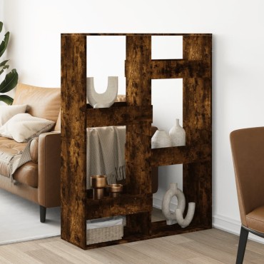 vidaXL Βιβλιοθήκη/Διαχωριστικό Χώρου Δρυς 100x33x135cm Επεξ. Ξύλο 1 τεμ.
