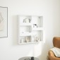 vidaXL Ντουλάπι Τοίχου Λευκό 80x15x80cm από Επεξεργασμένο Ξύλο 1 τεμ.