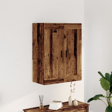 vidaXL Ντουλάπι Τοίχου Παλ. Ξύλο 69,5x34x90cm από Επεξεργασμένο Ξύλο 1 τεμ.
