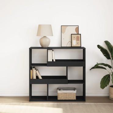 vidaXL Βιβλιοθήκη/Διαχωριστικό Χώρου Μαύρο 100x33x94,5cm 1 τεμ.