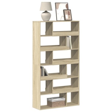 vidaXL Βιβλιοθήκη Sonoma Δρυς 100x33x187,5cm από Επεξεργασμένο Ξύλο 1 τεμ.