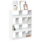 vidaXL Βιβλιοθήκη Λευκή 100x33x125,5cm από Επεξεργασμένο Ξύλο 1 τεμ.