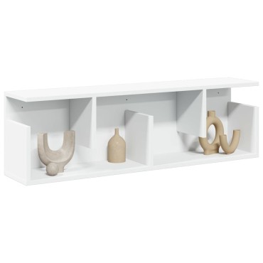 vidaXL Ντουλάπι Τοίχου Λευκό 100x20x30cm από Επεξεργασμένο Ξύλο 1 τεμ.