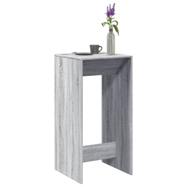 vidaXL Τραπέζι Κονσόλα Γκρι Sonoma 51x50x103,5cm από Επεξεργ. Ξύλο 1 τεμ.