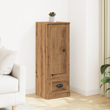 vidaXL Ντουλάπι Αρτισιανή Δρυς 36x35,5x103,5cm από Επεξεργασμένο Ξύλο 1 τεμ.