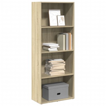 vidaXL Βιβλιοθήκη Sonoma Δρυς 60x30x152cm από Επεξεργασμένο Ξύλο 1 τεμ.