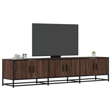 vidaXL Έπιπλο Τηλεόρασης Καφέ Δρυς 180x35x41cm Επεξεργασμένο Ξύλο