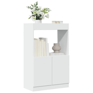 vidaXL Ντουλάπι Λευκό 63x33x100cm από Επεξεργασμένο Ξύλο 1 τεμ.