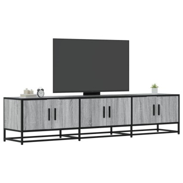 vidaXL Έπιπλο Τηλεόρασης Γκρι Sonoma 180x35x41cm από Επεξεργ. Ξύλο