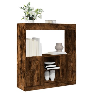 vidaXL Ντουλάπι Καπνιστή Δρυς 92x33x100cm από Επεξεργασμένο Ξύλο 1 τεμ.