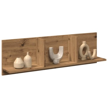 vidaXL Ντουλάπι Τοίχου Αρτισιανή Δρυς 100x16,5x30cm Επεξεργασμένο Ξύλο 1 τεμ.
