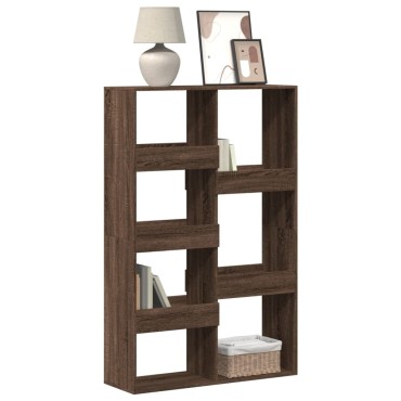 vidaXL Βιβλιοθήκη Καφέ Δρυς 100x33x155,5cm από Επεξεργασμένο Ξύλο 1 τεμ.