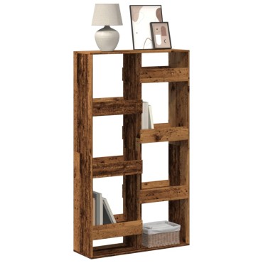 vidaXL Βιβλιοθήκη Όψη Παλαιού Ξύλου 100x33x175cm Επεξεργασμένο Ξύλο 1 τεμ.