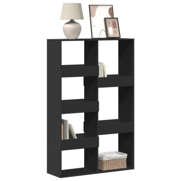 vidaXL Βιβλιοθήκη Μαύρη 100x33x155,5cm από Επεξεργασμένο Ξύλο 1 τεμ.