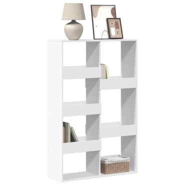 vidaXL Βιβλιοθήκη Λευκή 100x33x155,5cm από Επεξεργασμένο Ξύλο 1 τεμ.
