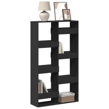 vidaXL Βιβλιοθήκη Μαύρη 100x33x175cm από Επεξεργασμένο Ξύλο 1 τεμ.