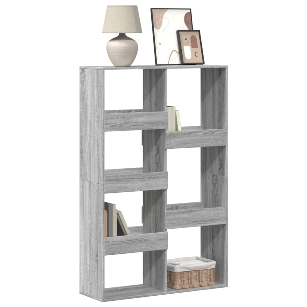 vidaXL Βιβλιοθήκη Γκρι Sonoma 100x33x155,5cm από Επεξεργ. Ξύλο 1 τεμ.