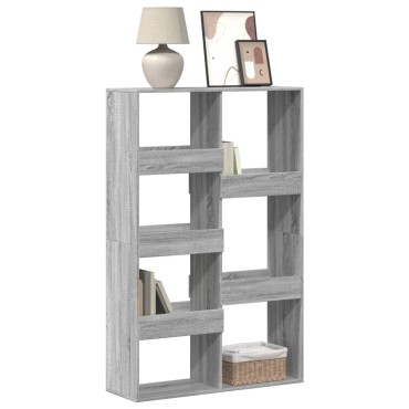 vidaXL Βιβλιοθήκη Γκρι Sonoma 100x33x155,5cm από Επεξεργ. Ξύλο 1 τεμ.